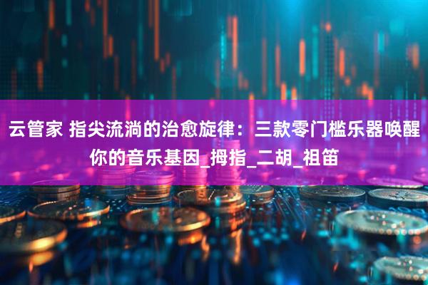 云管家 指尖流淌的治愈旋律：三款零门槛乐器唤醒你的音乐基因_拇指_二胡_祖笛